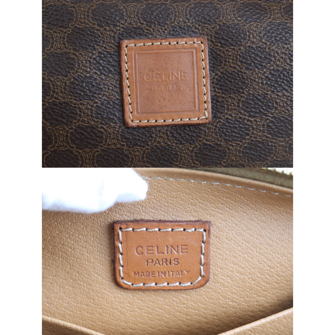 Rank A | CELINE Macadam Pouch |23070708