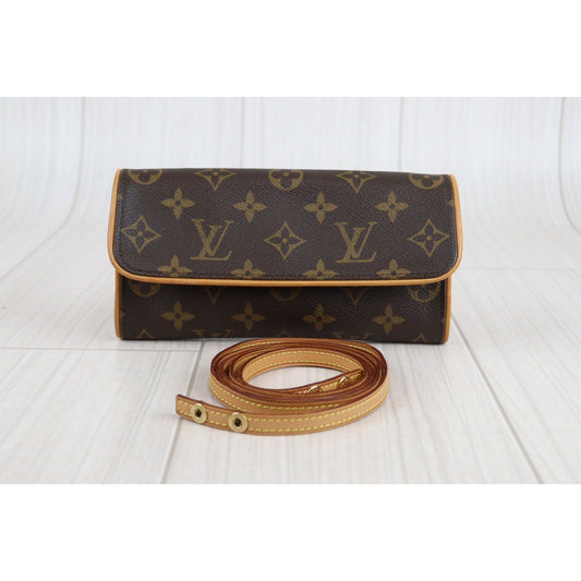 Rank AB |LV Monogram Pochette Twin PM|23062913