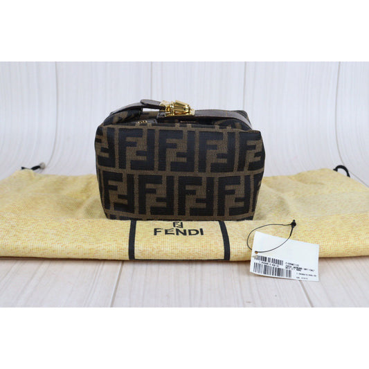 Rank A | FENDI Zucca Handbag |23061801