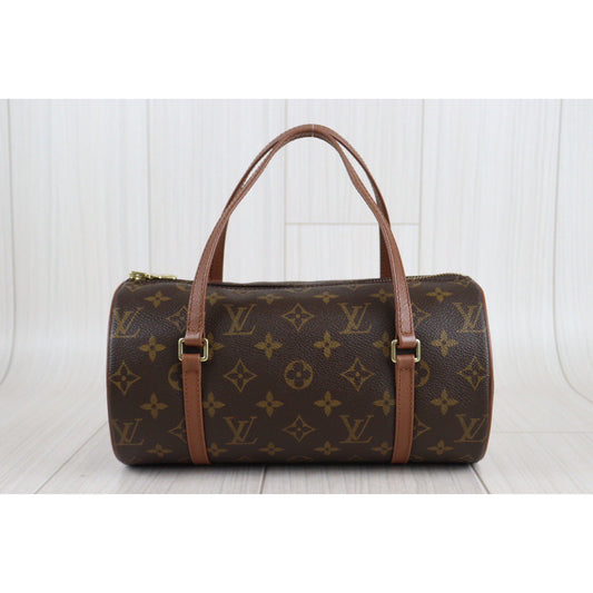 Rank A | LV Monogram Papillon 26 Handbag |23070411