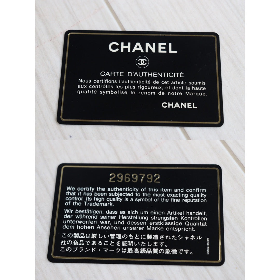 Rank AB | CHANEL Vintage Lamb leather Matrasse Camera Bag ShoulderBag Black|V23062976