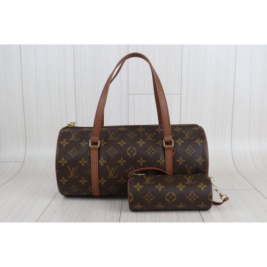 Rank A | LV Monogram Papillon 30 Handbag |23062932