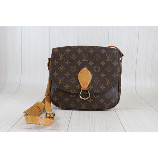 Rank AB | LV Monogram Saint Cloud GM Shoulder Bag |23061405