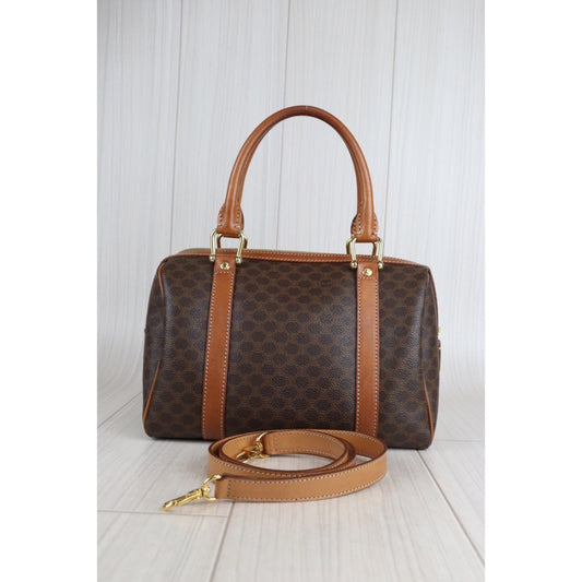 Rank AB | CELINE Macadam Poston 25 Bag Shoulder Bag |V23072719