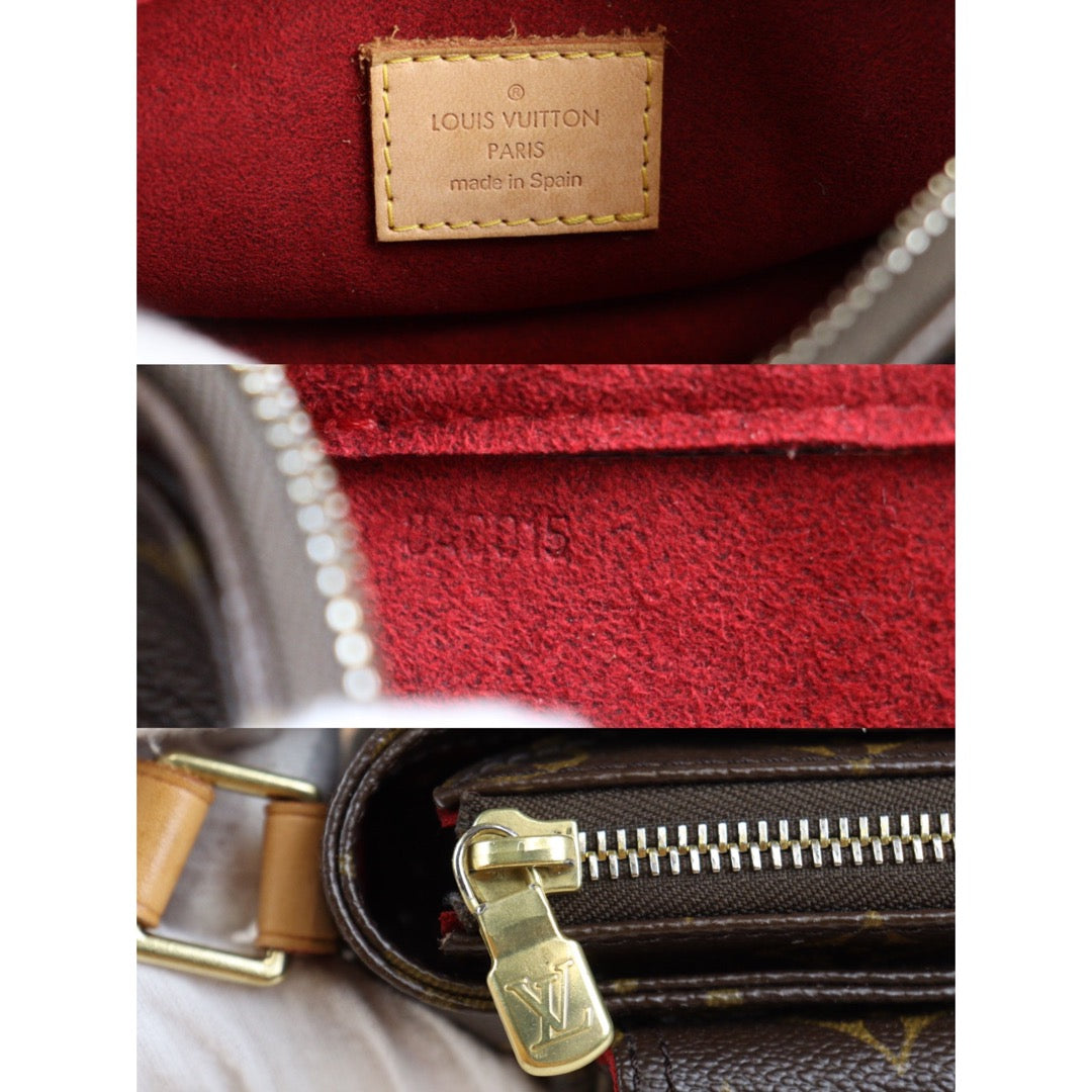 Rank A | LV Monogram Viva cite PM Shoulder Bag |23042802