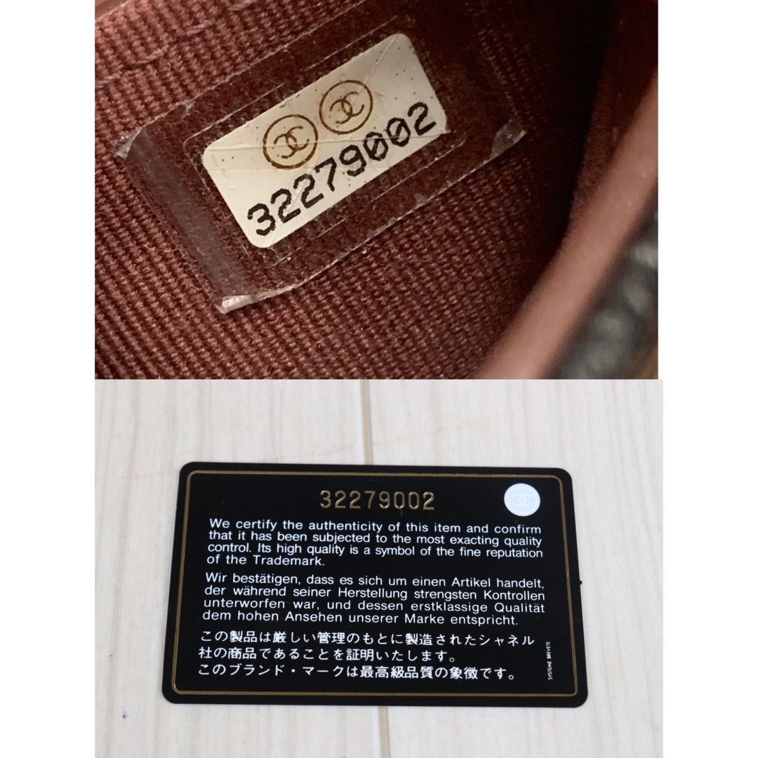 Rank A |Chanel Caviar Skin Black Wallet|V23071901