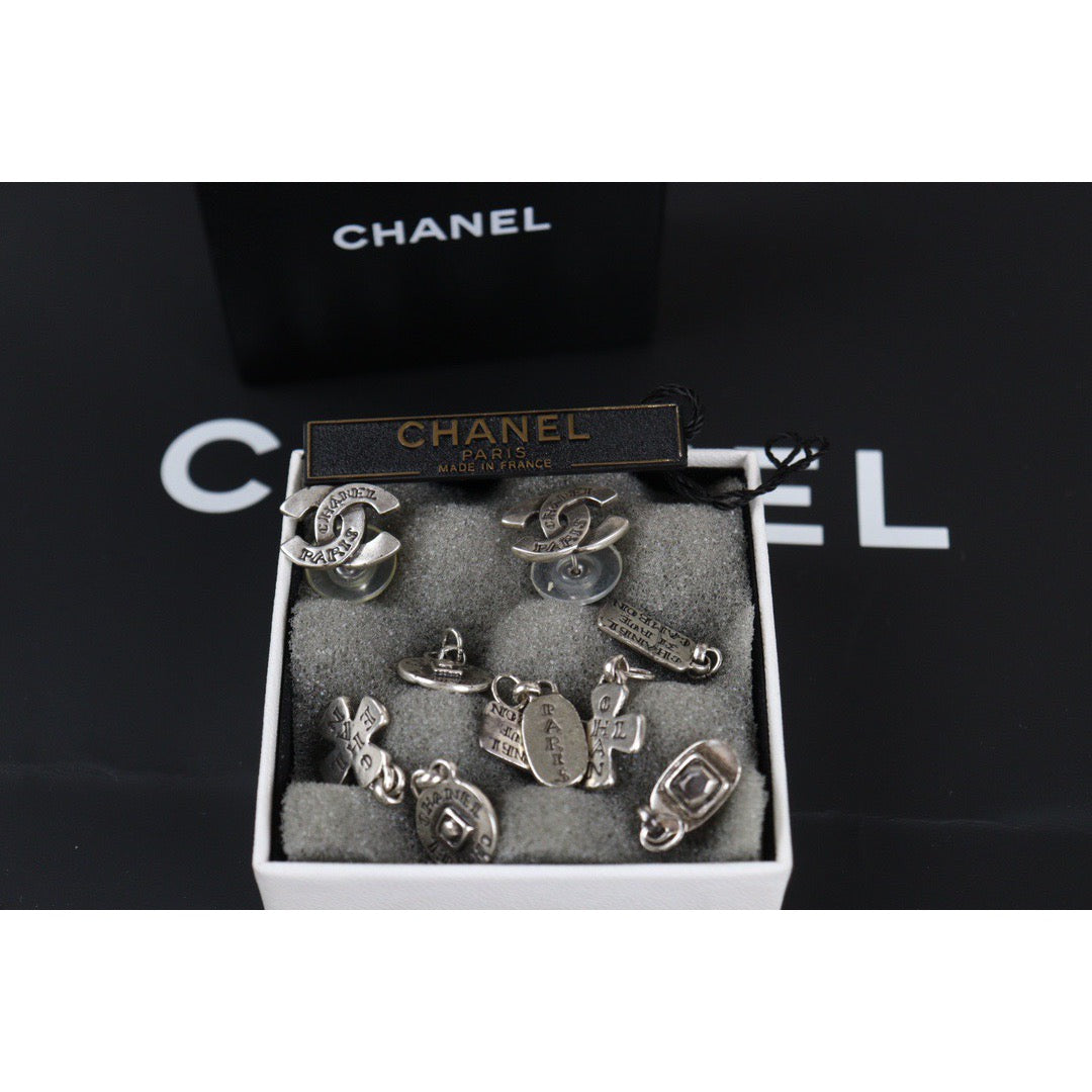 Rank A |CHANEL Vintage Coco Piercing |V23071412