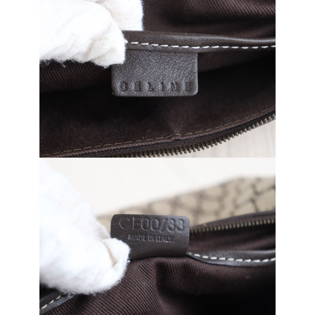 Rank A | CELINE Macadam ShoulderBag |23072705