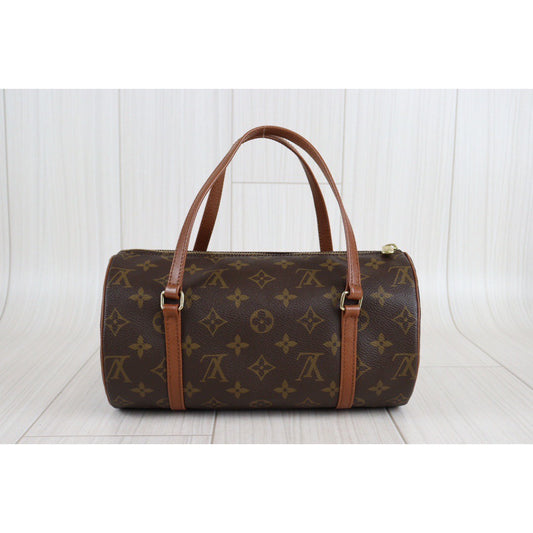 Rank A | LV Monogram Papillon 26 Handbag |23052602