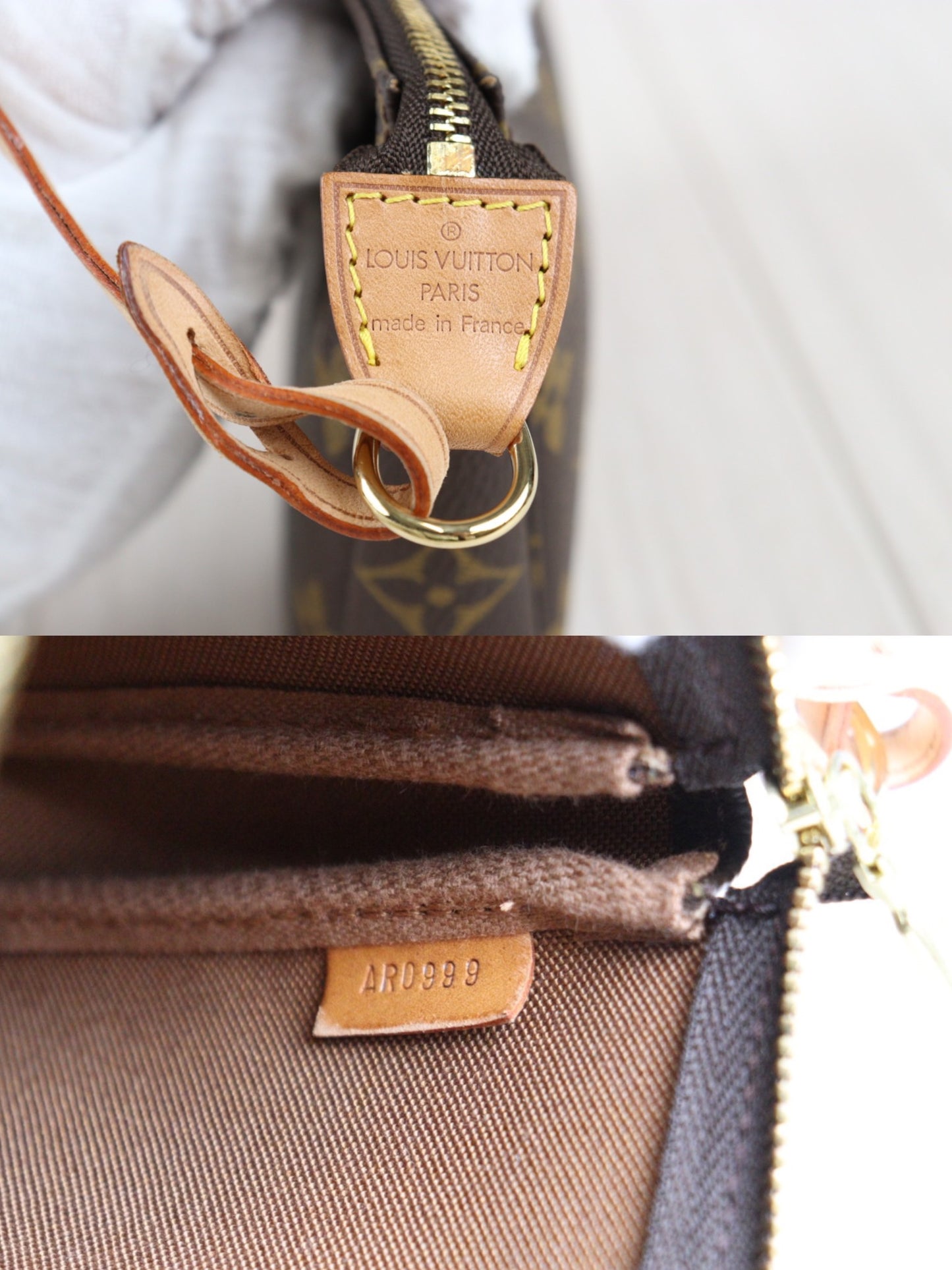 Rank A | LV Monogram Pochette Accessoires |23050403