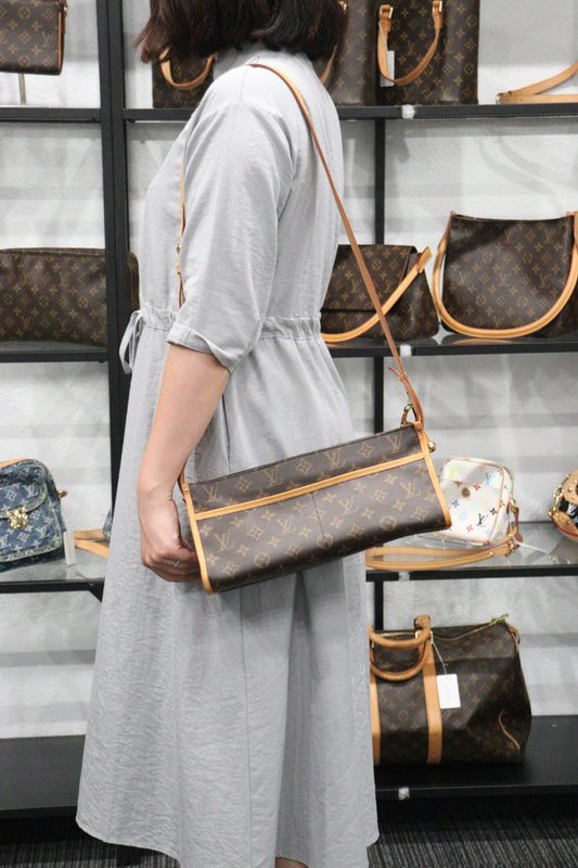 Rank AB |LV Monogram Popincourt long Crossbody Bag|23070702