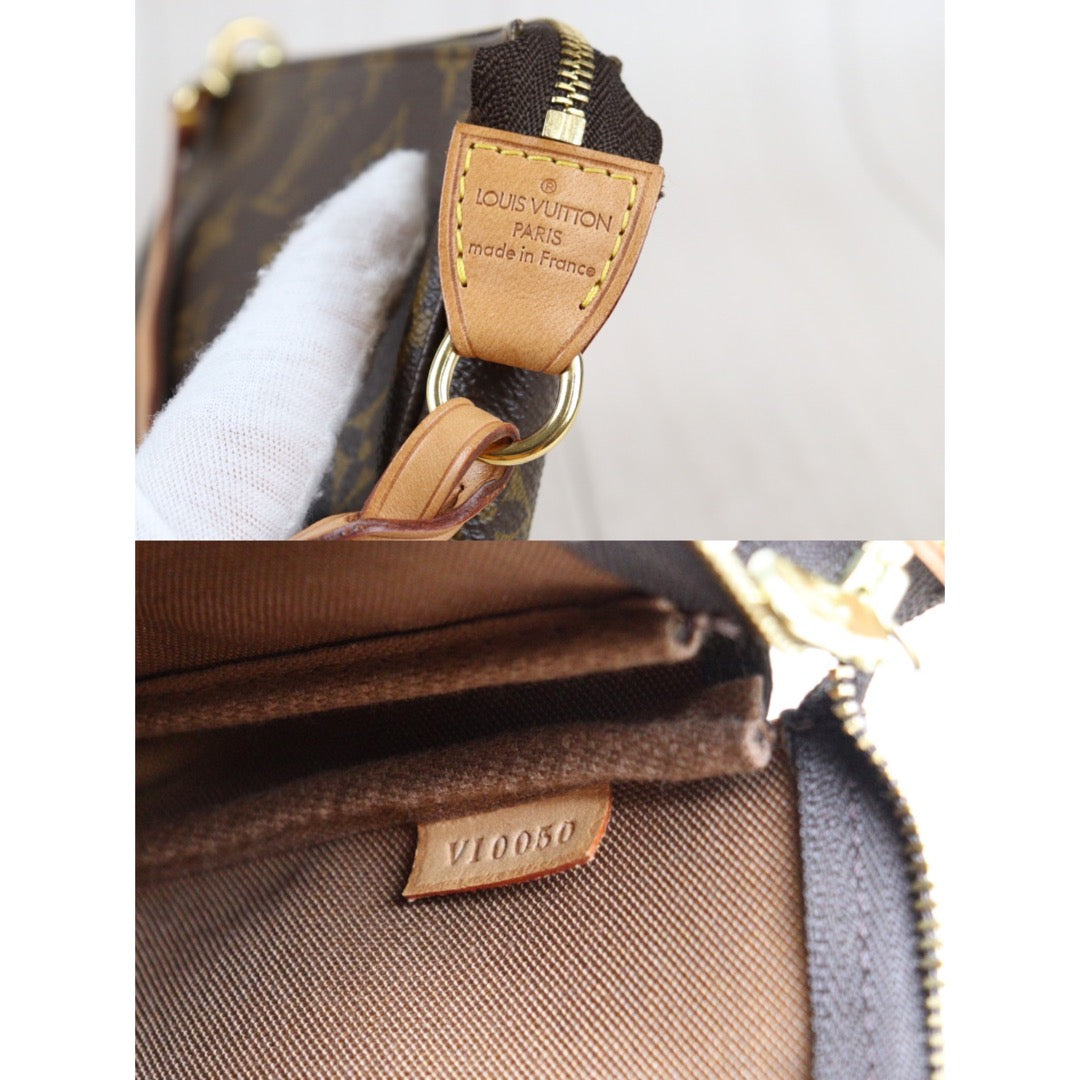 Rank A | LV Monogram Pochette Accessoires |23042803