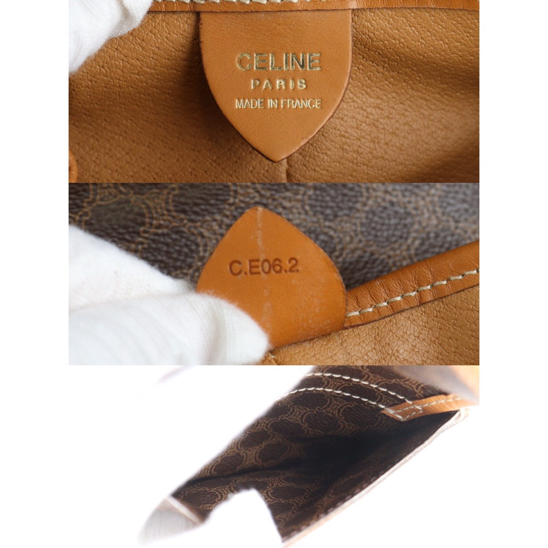 Rank A | CELINE Macadam Backpack |V23072802