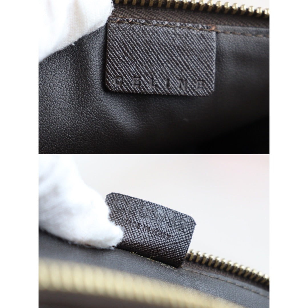 Rank A | CELINE Macadam Pouch |V23070701