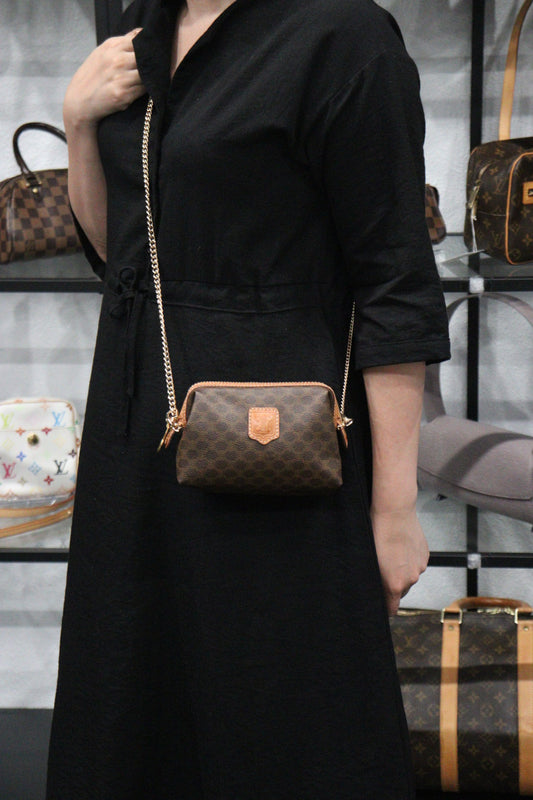 Rank AB | CELINE Macadam Pouch |23070706