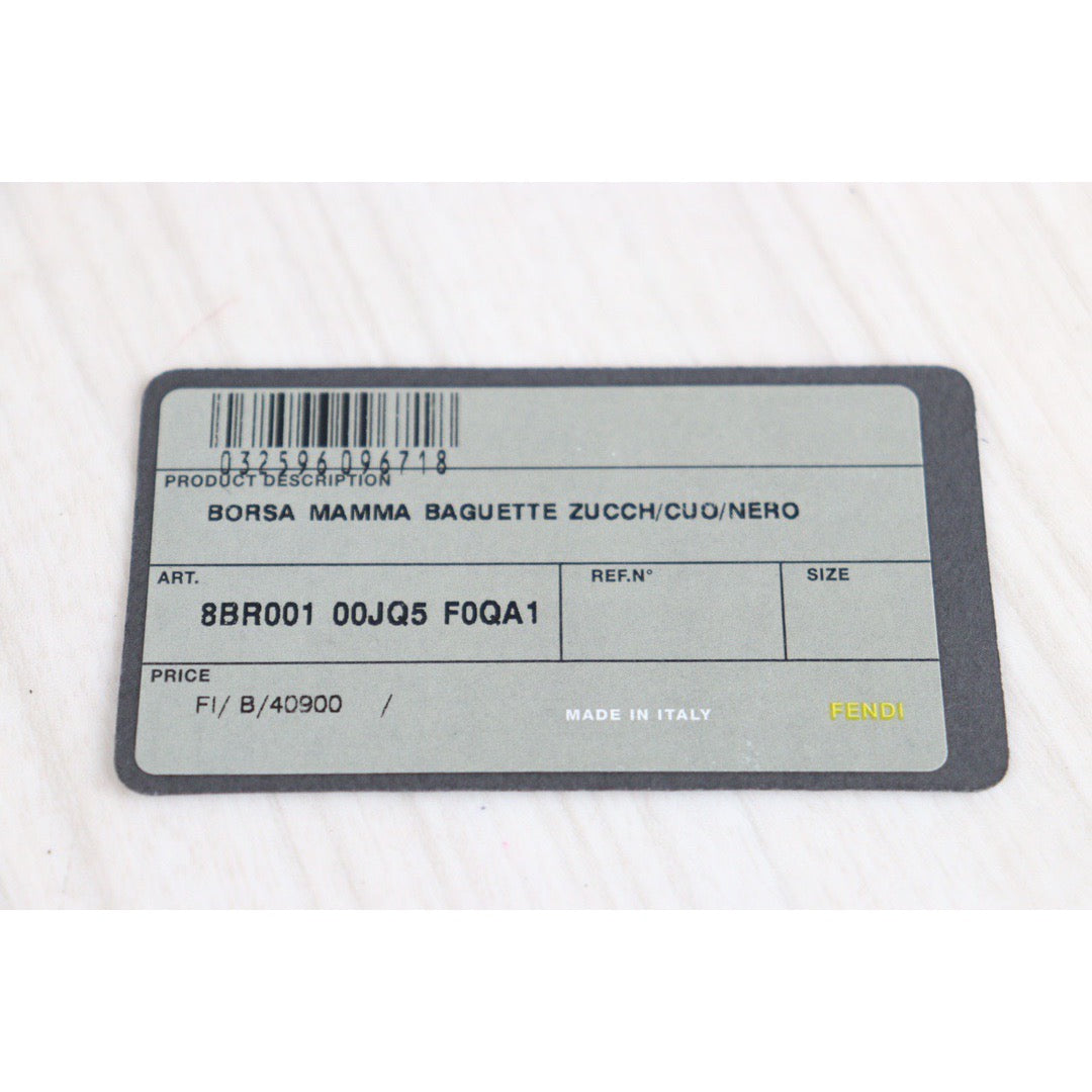 Rank A| FENDI Baguette Shoulder Bag Black |V23062332