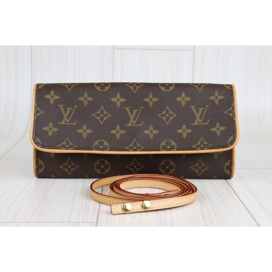 Rank A | LV Monogram Pochette Twin GM | 23052303