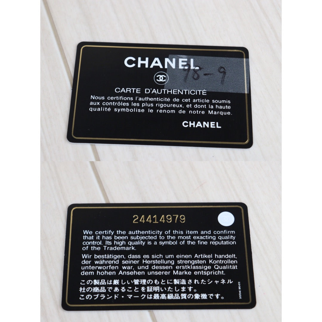 Rank A | CHANEL Canvas Deauville 34 Tote ShoulderBag |V23062952