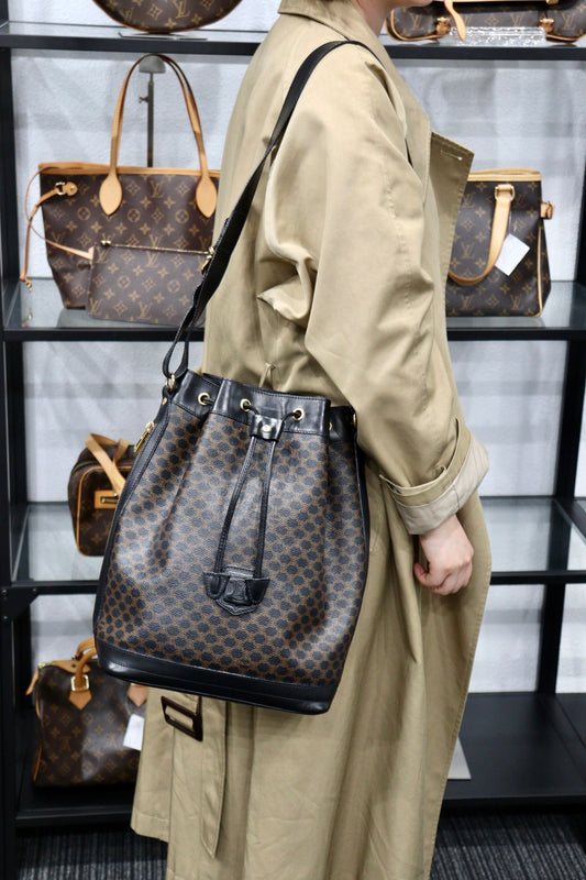 Rank A|Celine Macadam Shoulder Bag|23042204