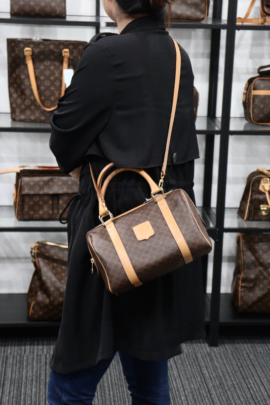 Rank AB | CELINE Macadam Poston 25 Bag Shoulder Bag |23052510