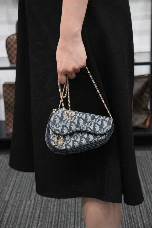 Rank A | Dior Trotter Saddle Pouch|23061707