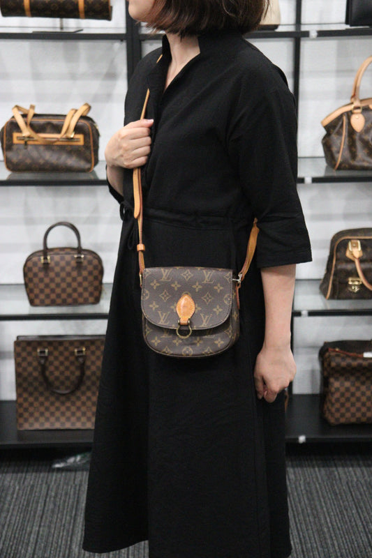 Rank AB | LV Monogram Saint Cloud PM Shoulder Bag |23061802