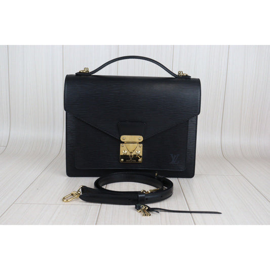 Rank A | LV Epi Monceau28 Shoulder Bag |23062949