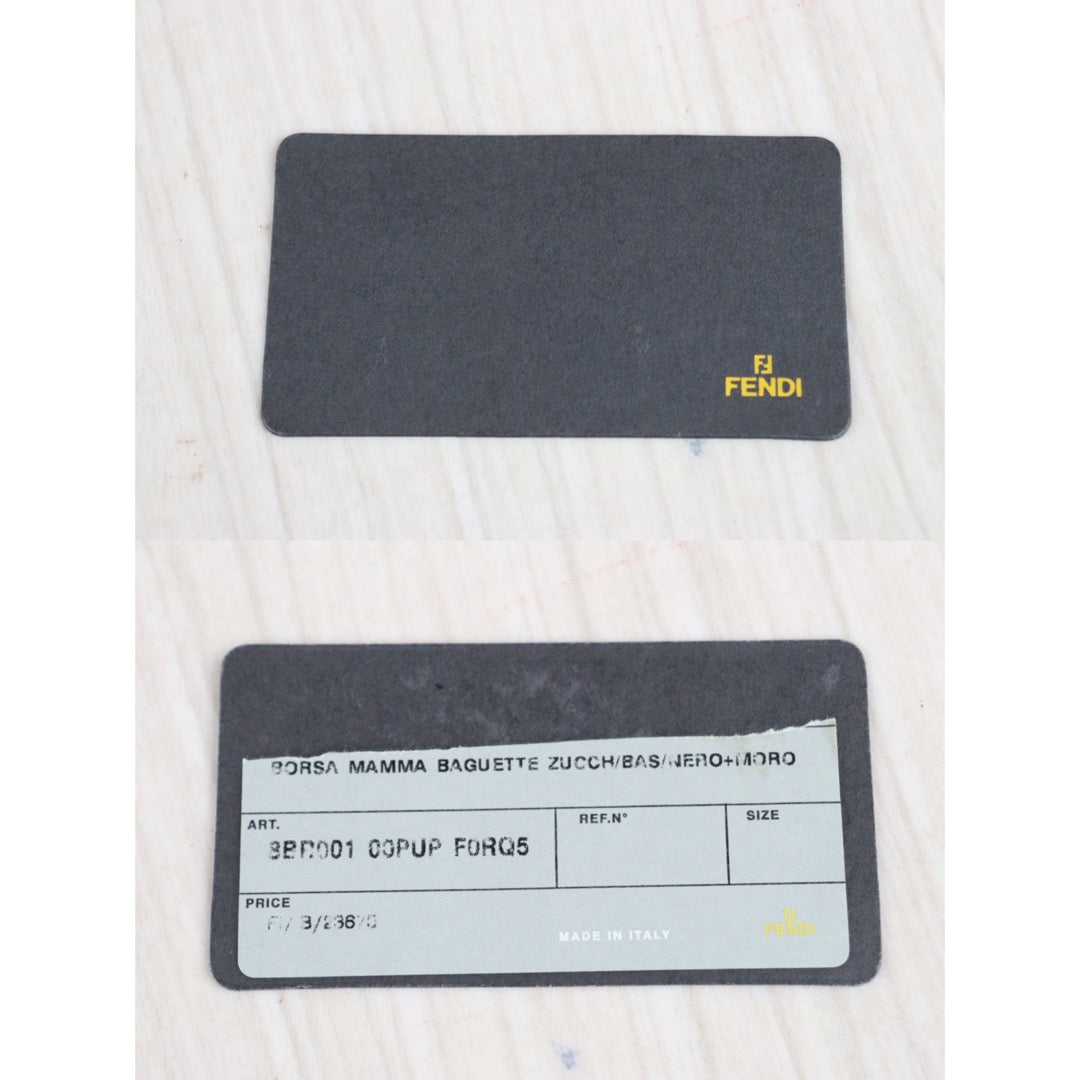 Rank A| FENDI Mamma Baguette Shoulder Bag |23051207