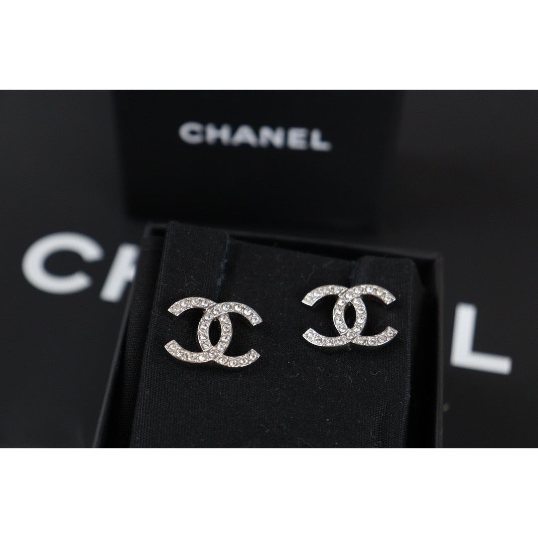 Rank A |CHANEL Coco Diamond Stone Piercing |V23071413