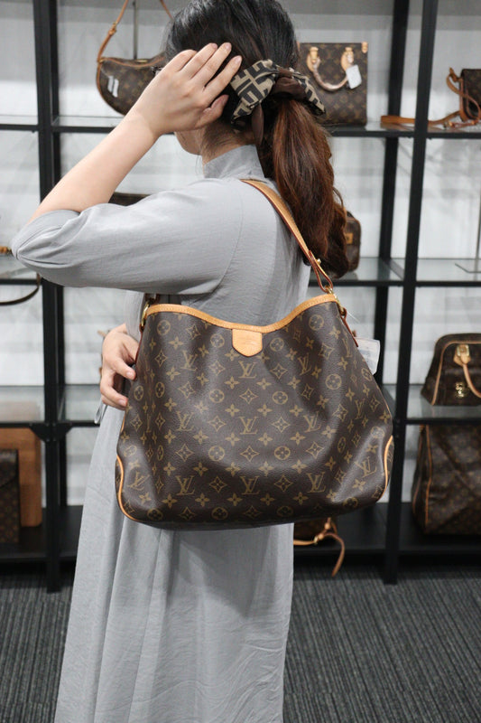 Rank A |LV Monogram Delightful PM Shoulder Bag|23052001