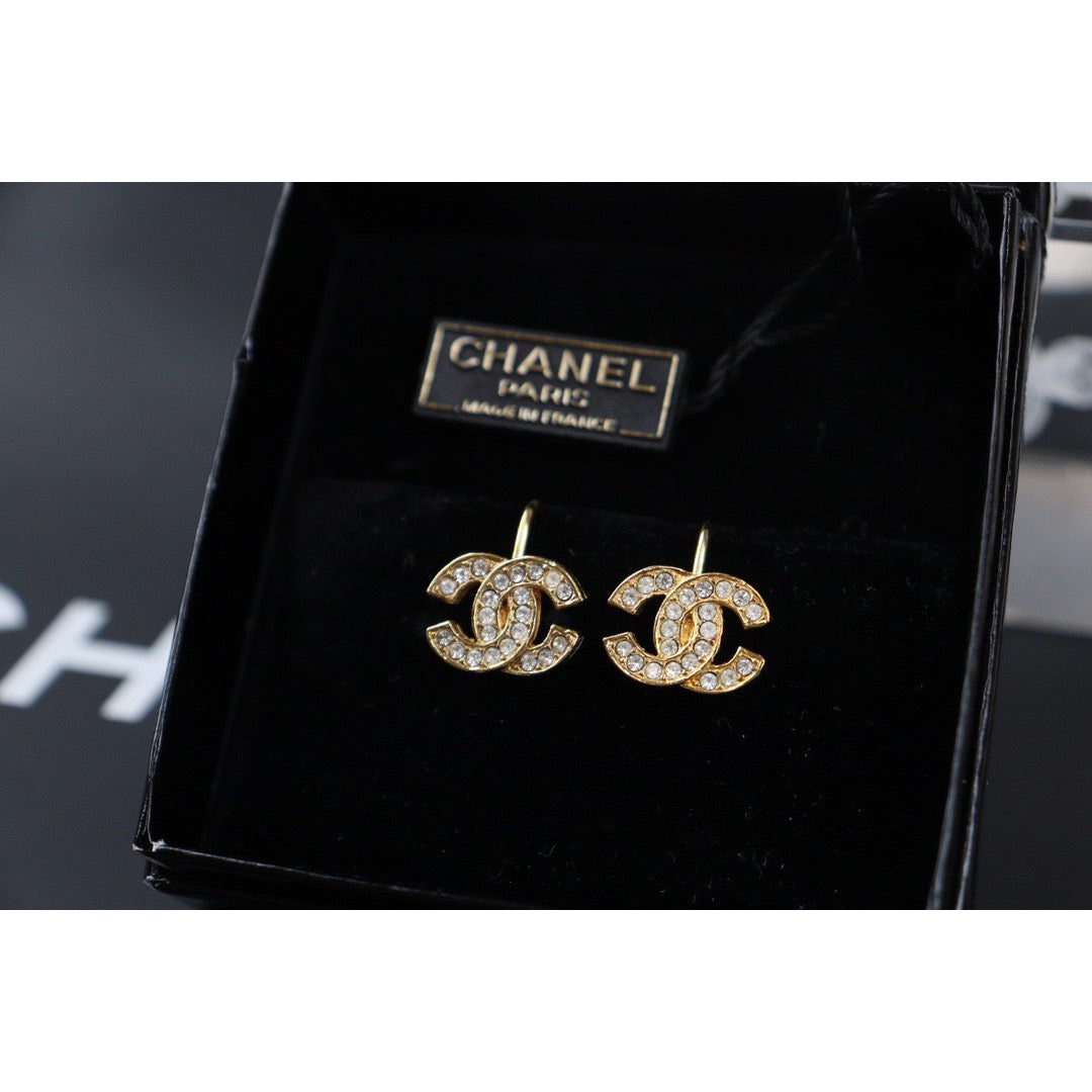 Rank A |CHANEL COCO Earrings |V23071414