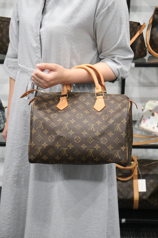 Rank A| LV Monogram Speedy 30 HandBag|V23071402