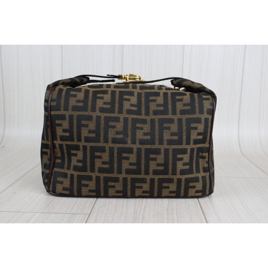 Rank A | FENDI Zucca Handbag |23070712