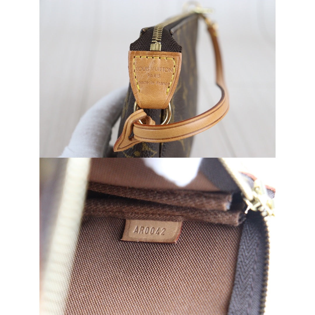 Rank A | LV Monogram Pochette Accessoires |23063003