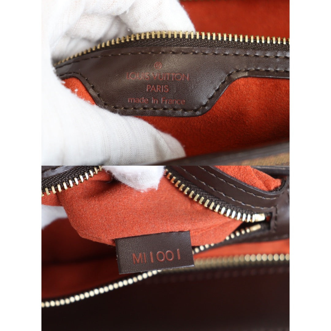 Rank A | Louis Vuitton Damier Sack Plattote Bag |23060118