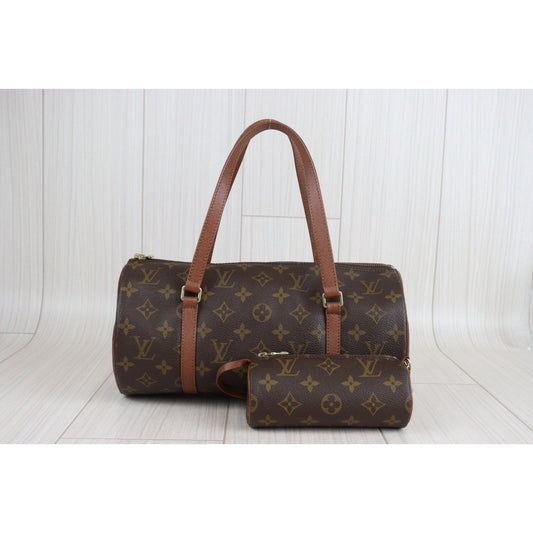 Rank AB | LV Monogram Papillon 30 Handbag |23061304