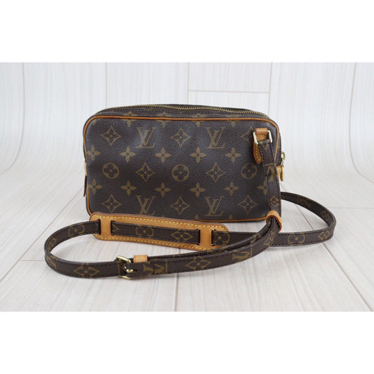 Rank AB|LV Monogram Pochette Marley Bandolier Shoulder Bag|23062919