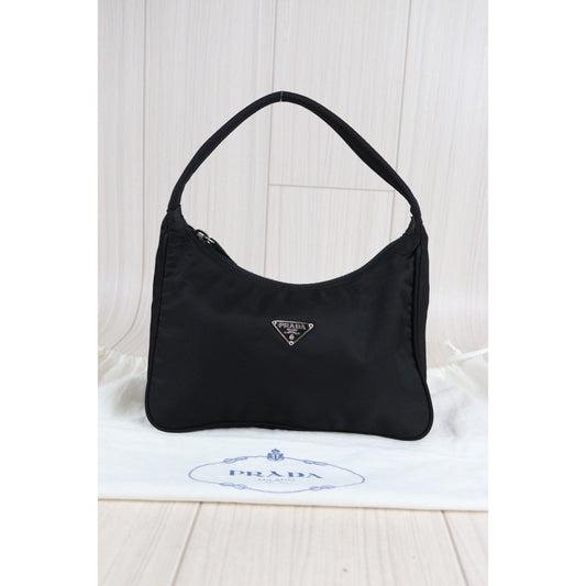 Rank A | PRADA HOBO HandBag |23042809