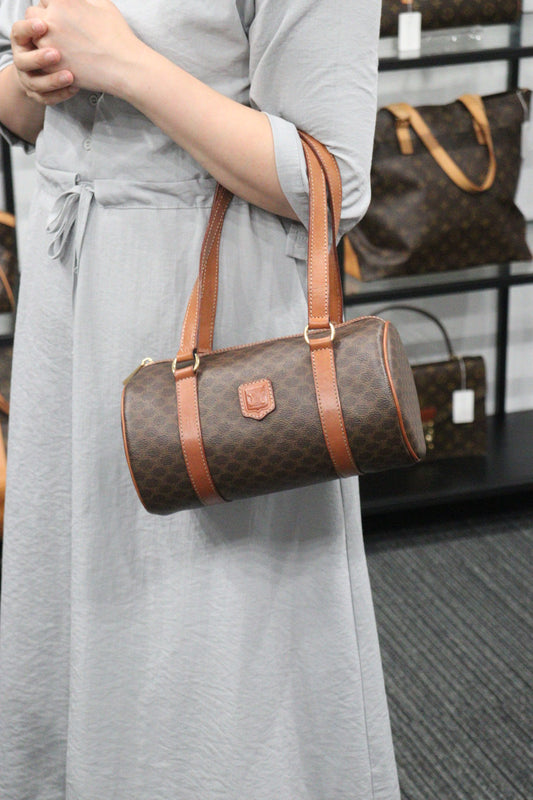 Rank AB|Celine Macadam ShoulderBag HandBag|23061205