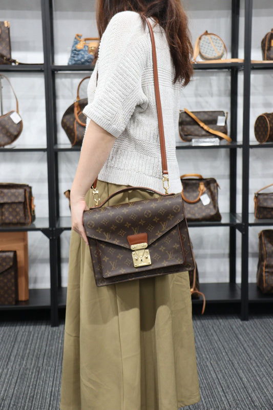 Rank A | LV Monogram Monceau28 Shoulder Bag |23051507