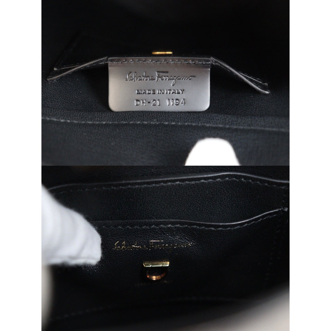 Rank A |Ferragamo Gancini Handbag Shoulderbag|23050901