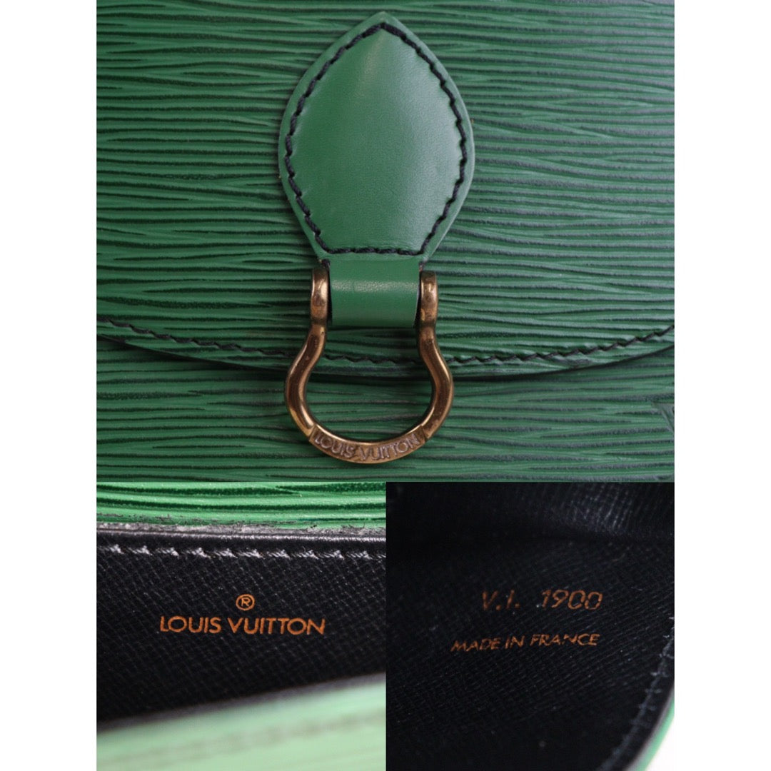 Rank A | LV Epi Saint Cloud PM Shoulder Bag |23070407