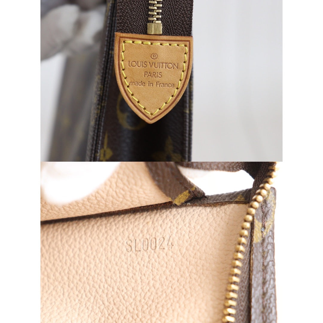Rank A | LV Monogram Pochette Toilette 26 |23062314