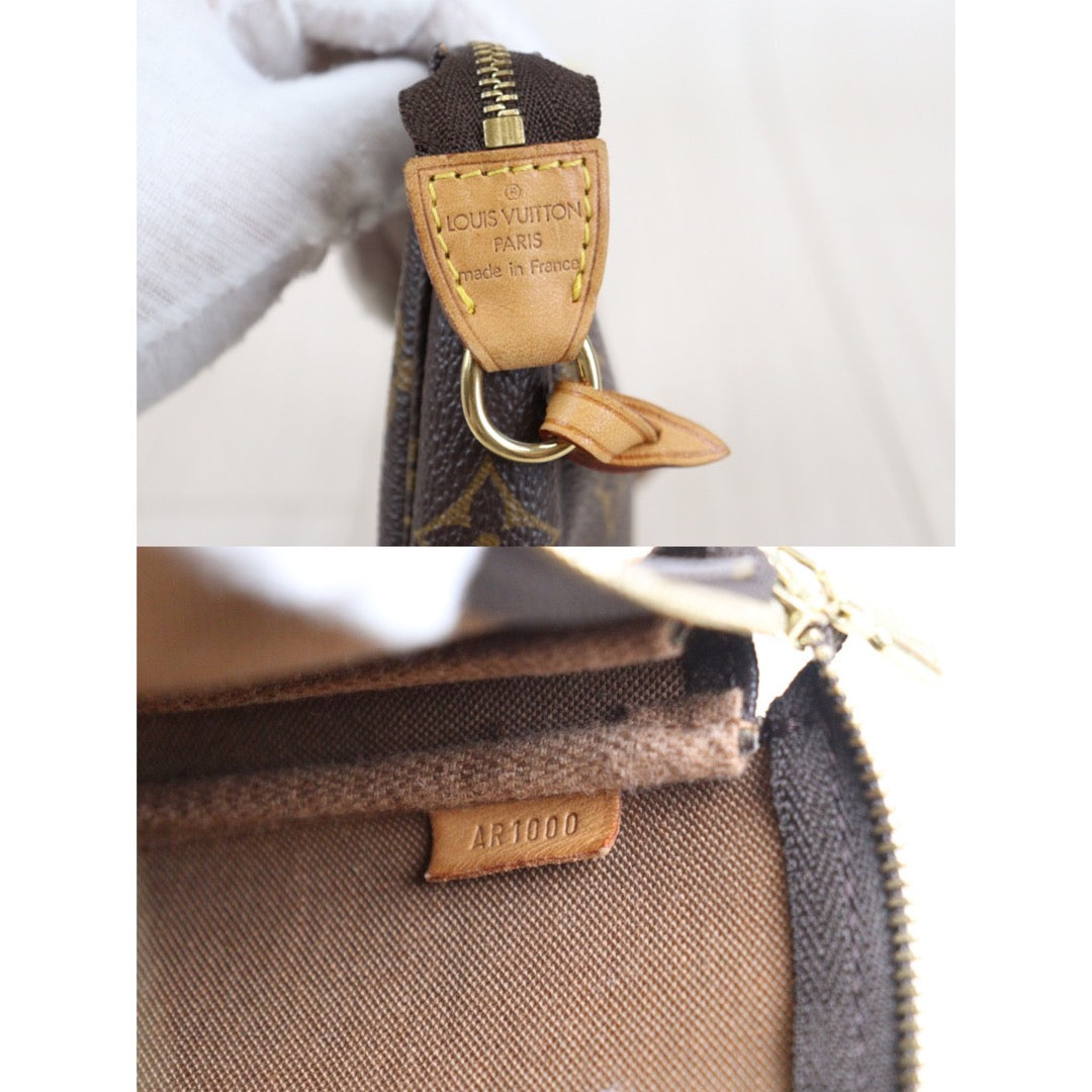 Rank A | LV Monogram Pochette Accessoires |V23062915