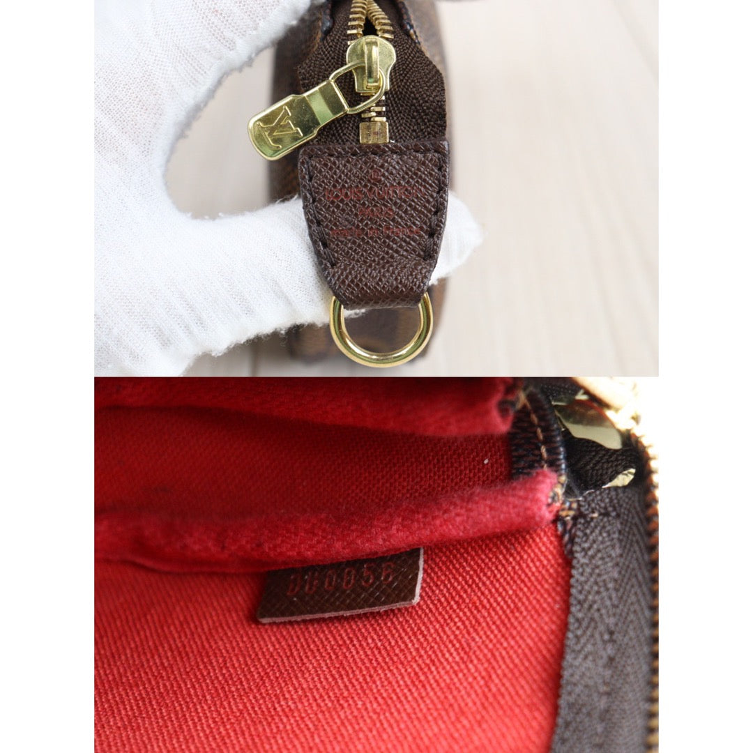 Rank A | LV Damier Petit Bucket PM Tote Bag|23051906