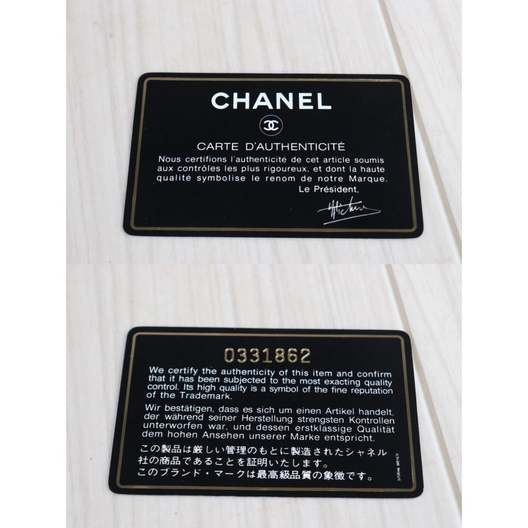 Rank AB | CHANEL Matrasse Lamb Leather Shoulder Bag 22|V23071424