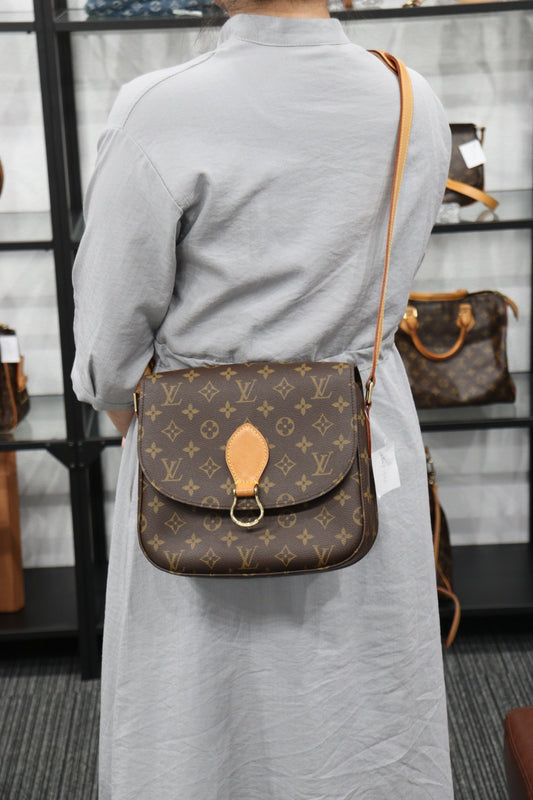 Rank A | LV Monogram Saint Cloud GM Shoulder Bag |23051702
