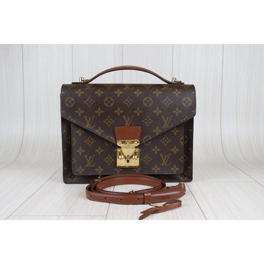 Rank A | LV Monogram Monceau28 Shoulder Bag |23042820