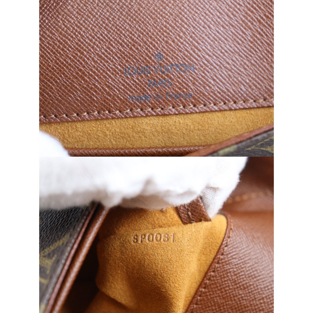 Rank A | LV Monogram Musette Tango Shoulder Bag|23062908