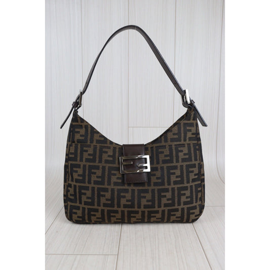 Rank A| FENDI Zucca Mamma Shoulder Bag |23070709